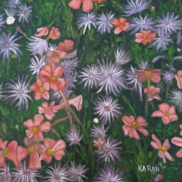 Karah Art- painting-Lilies of the field