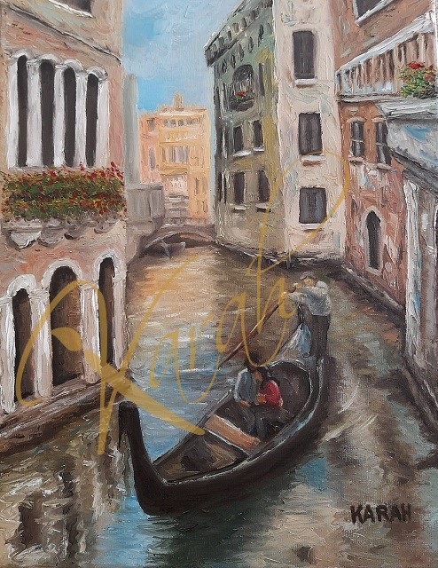 Karah Art - Art sold - Venice Love